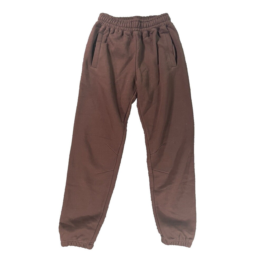 HOURS COLLECTION Men’s Brown Fleece Sweatpants Joggers Pants Medium New w/Tags